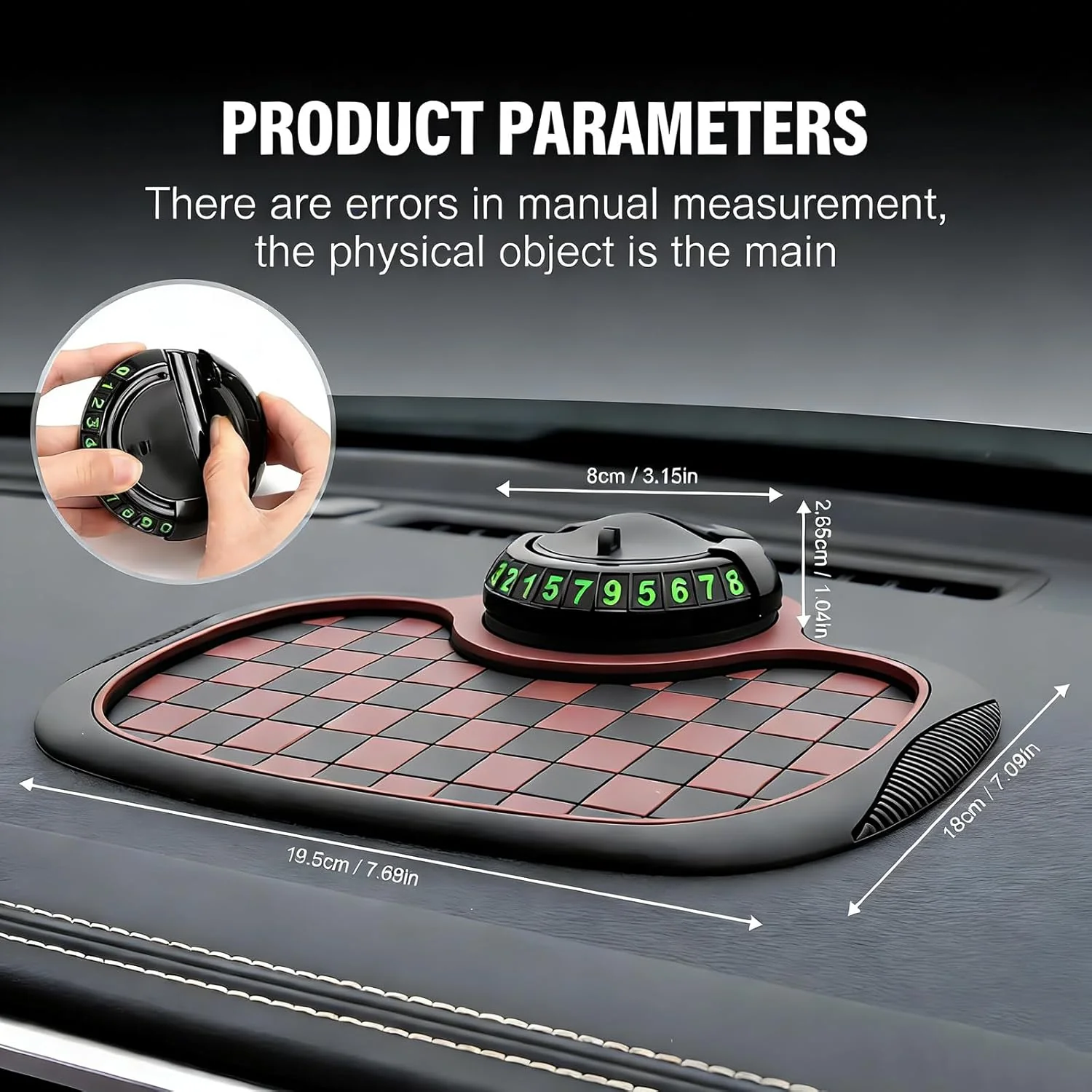 3-in-1 Car Dashboard Anti-Slip Mat - Image 5
