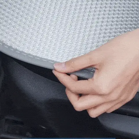 Breathable & Anti-Slip Viscose filament Car Seat Covers - Image 8
