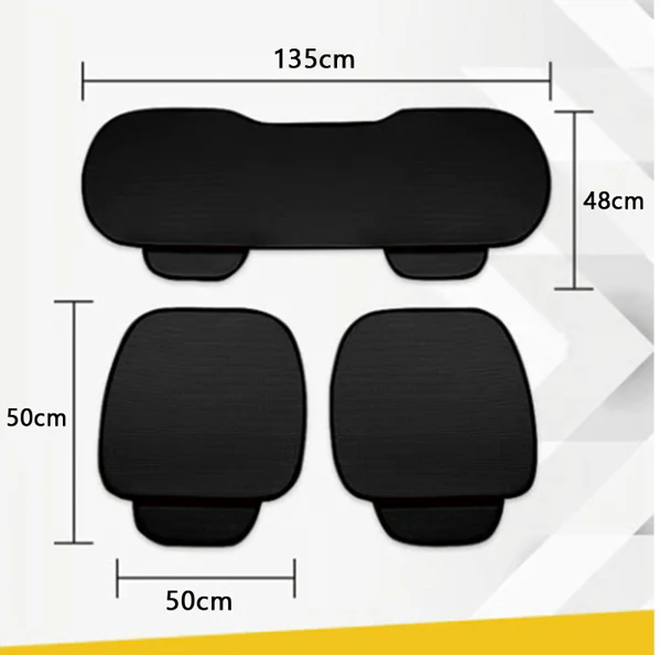 Breathable & Anti-Slip Viscose filament Car Seat Covers - Image 9
