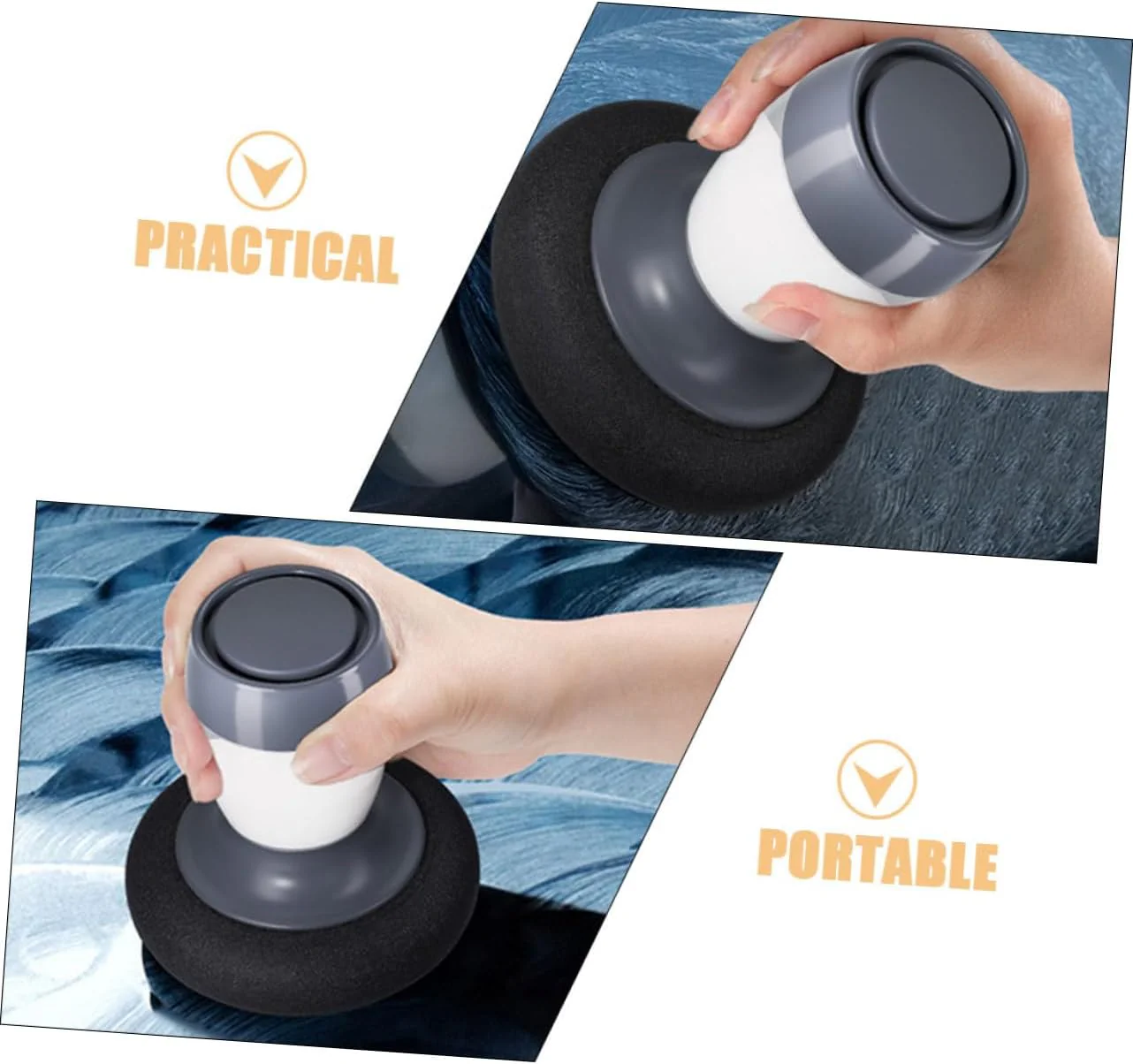 Polishing Sponge Microfiber Car Wax Applicator Pad - Image 6